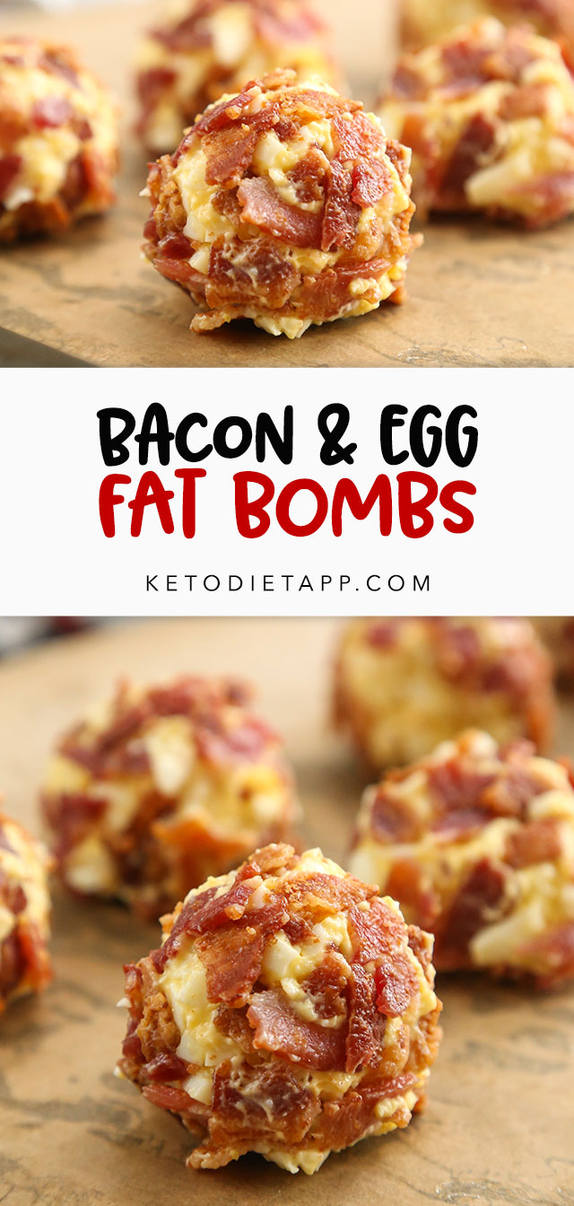 Bacon & Egg Fat Bombs