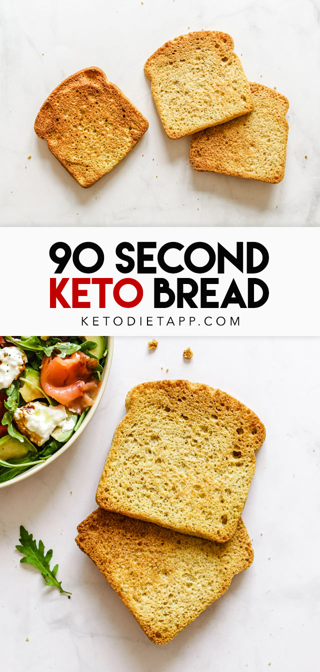 90 Second Keto Bread