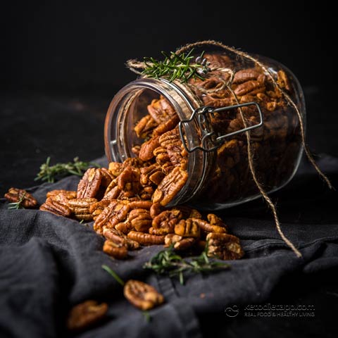 Keto Savory Spiced Pecans